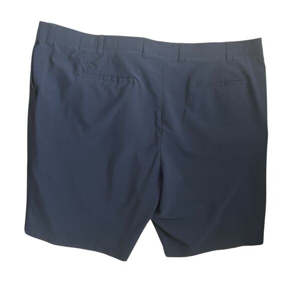 Callaway Mens Golf Chino Shorts 2X Navy Pockets Stretch Comfort Performance - Picture 2 of 10